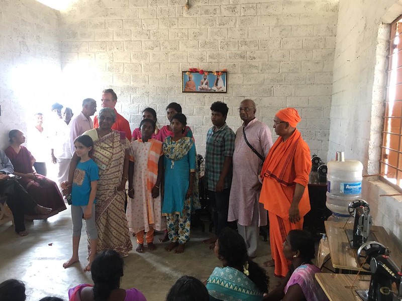 Distribution of Sewing Machines Ramanathapuram Belur Math Media Gallery