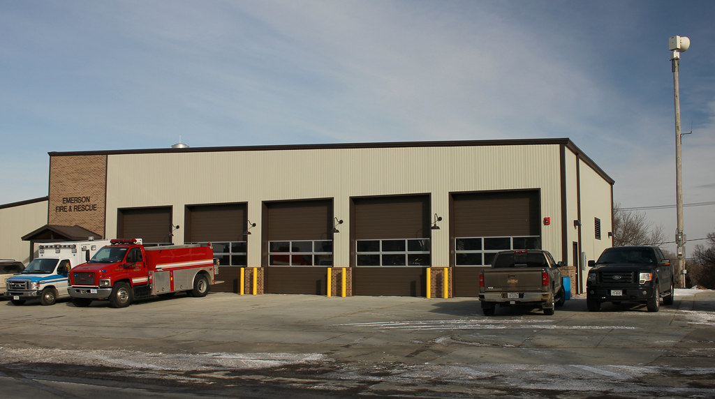 Fire Station Emerson, NE Tom McLaughlin Flickr