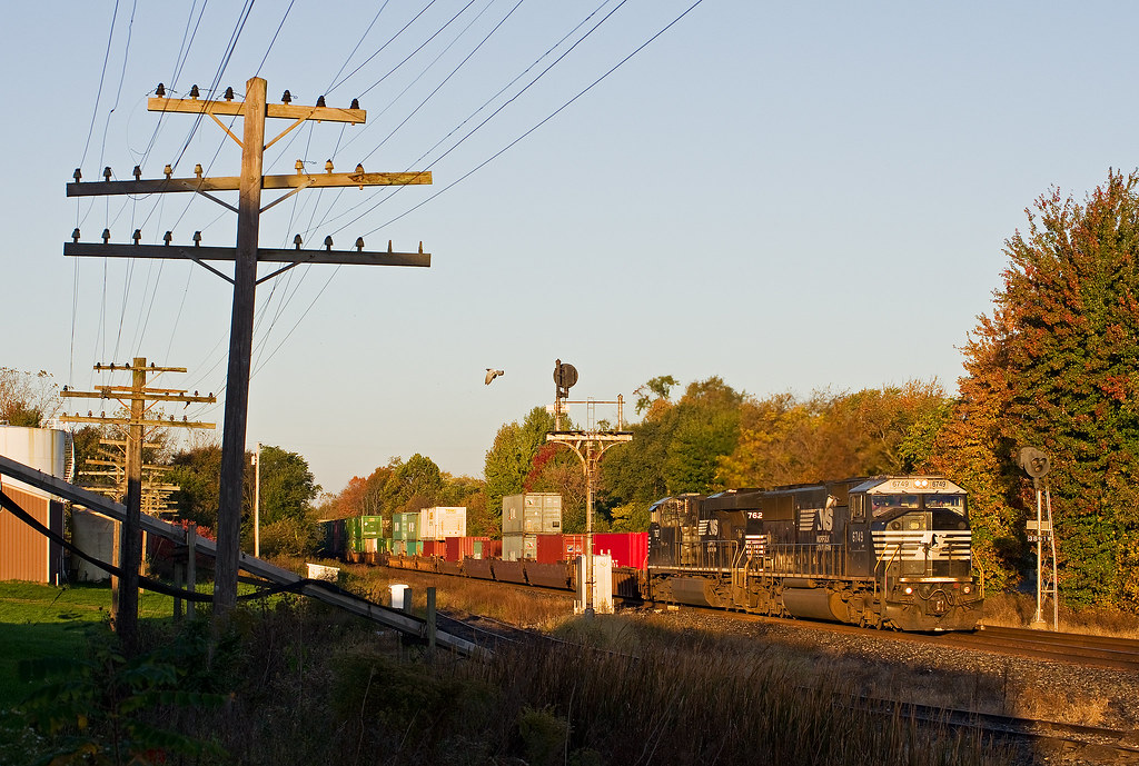 NS 6749, NS Chicago Line, Brimfield, Indiana Noble County,… Flickr