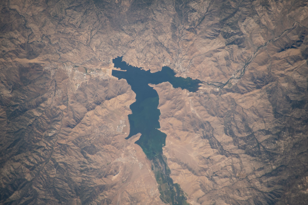 Lake Isabella in California iss060e004214 (July 4, 2019) … Flickr