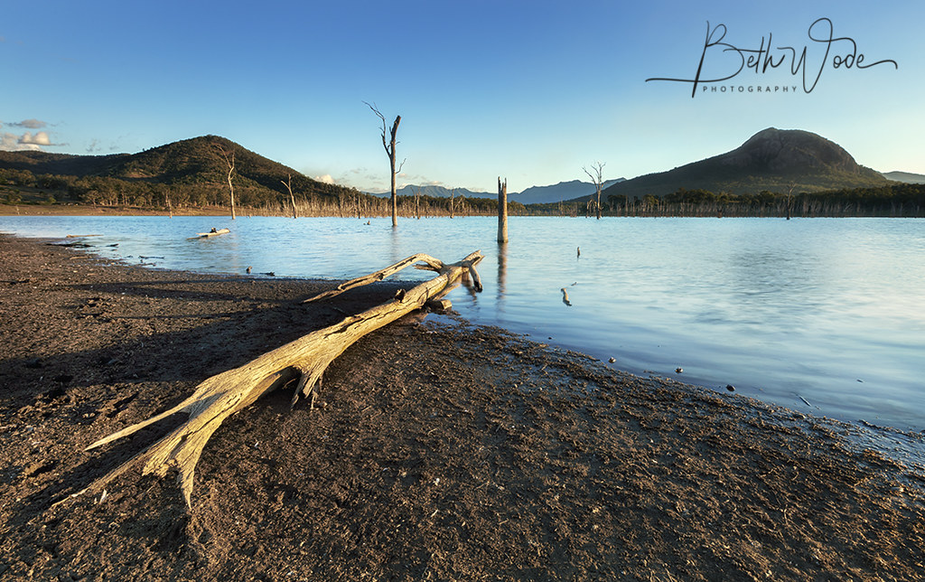 As the Sun Goes Down I have never seen the water levels at… Flickr