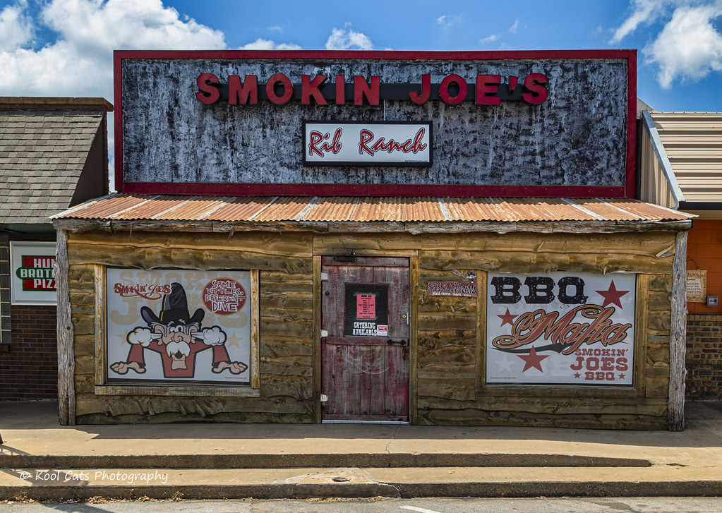 Smokin Joe's BBQ BBQ restaurant in Rush Springs, Oklahoma.… Kool