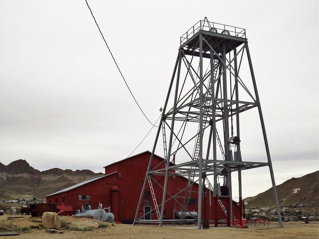 Mizpah Mine Tonopah Historic Mining Park, Tonopah, Nevada … Flickr