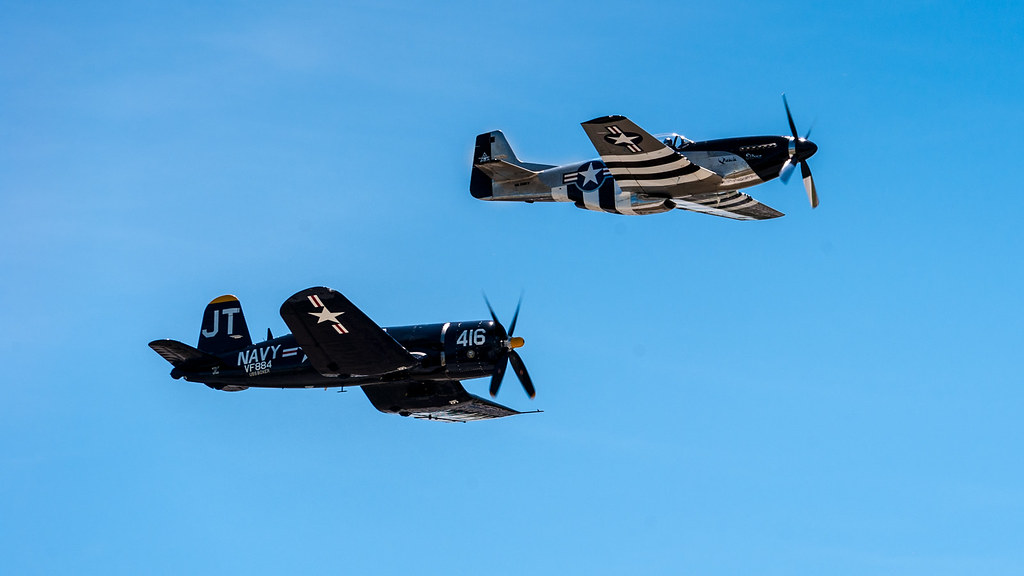 2019 Toledo Airshow2333 Korean War Hero and Quick Silver … Flickr