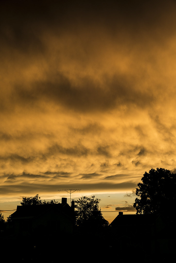 Extreme weather at sunse, Perryopolis, Fayette County, PA Flickr