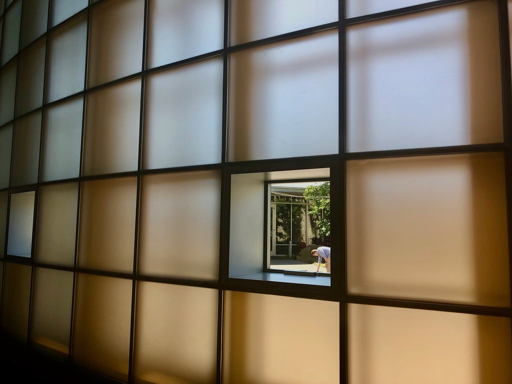 Hidden Window A fabulous interior wall with hidden windows… Flickr