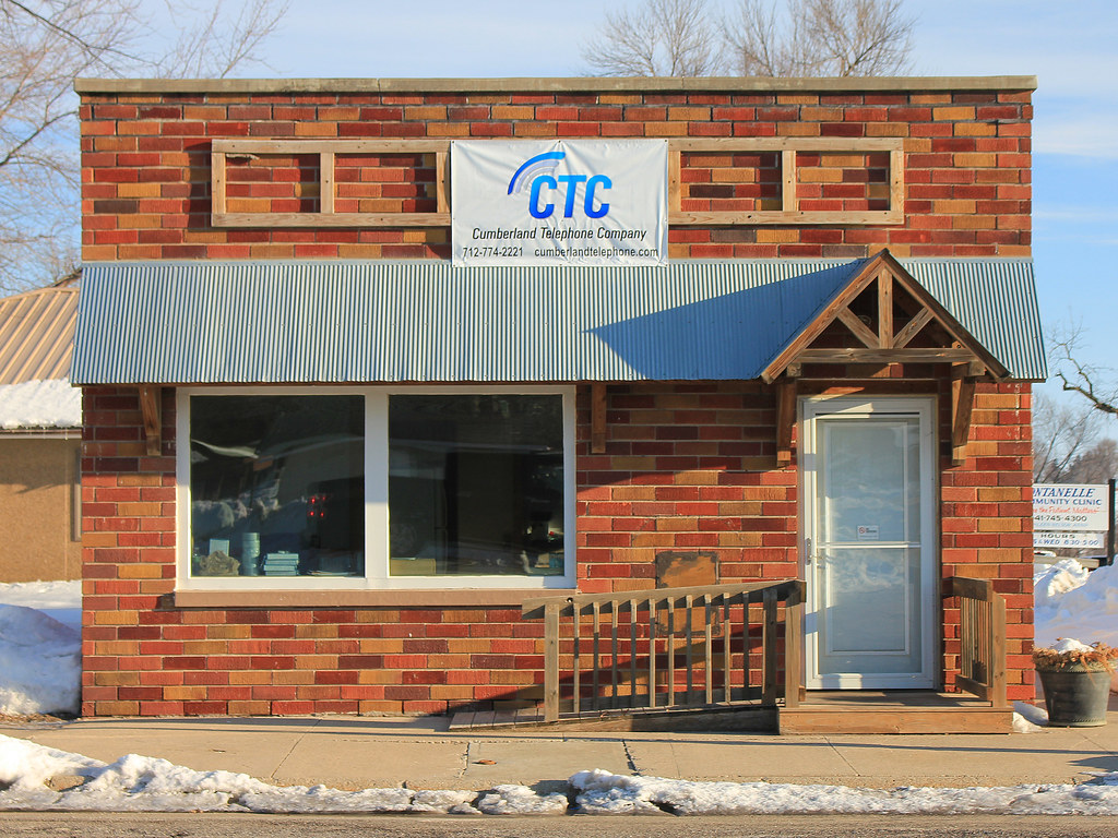 Telephone Building Fontanelle, IA Tom McLaughlin Flickr