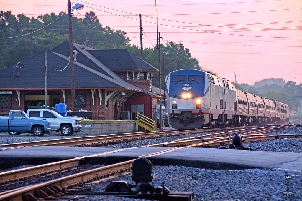 0653 at Gainesville Amtrak's southbound Crescent, train N… Flickr
