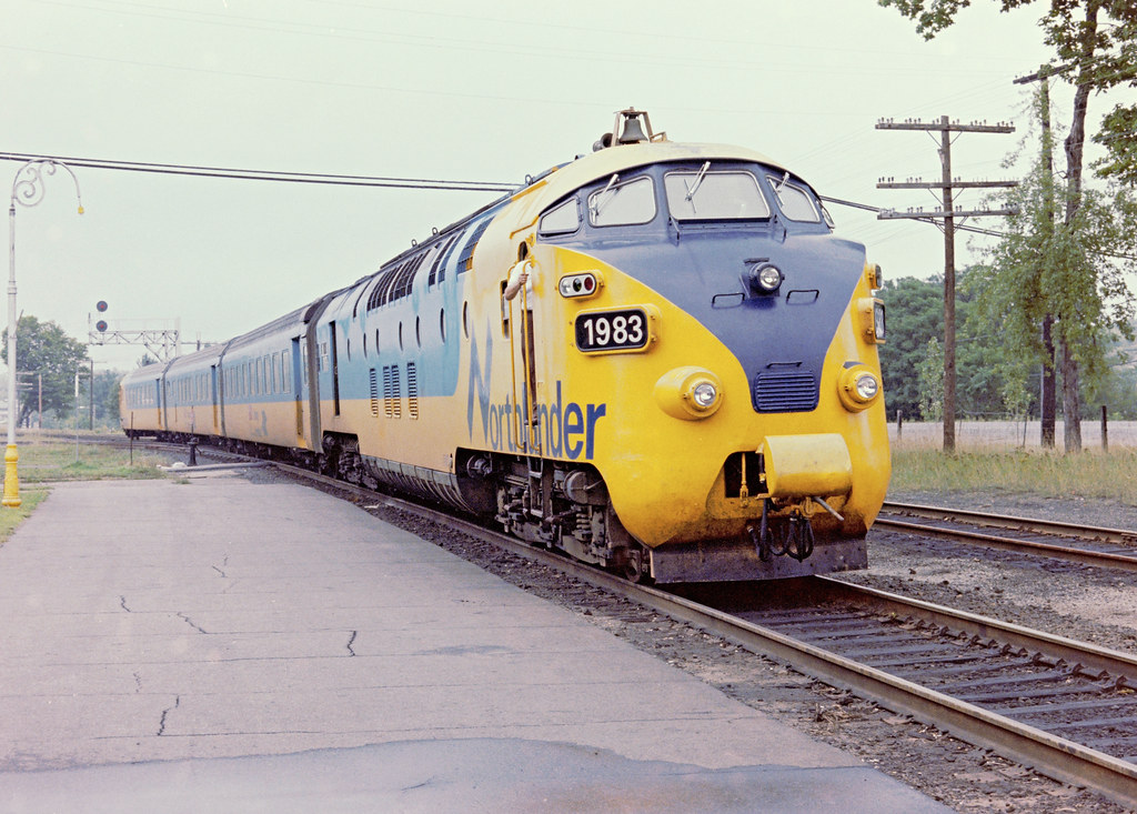 Ontario Northland's "Northlander" train, using former Tran… Flickr