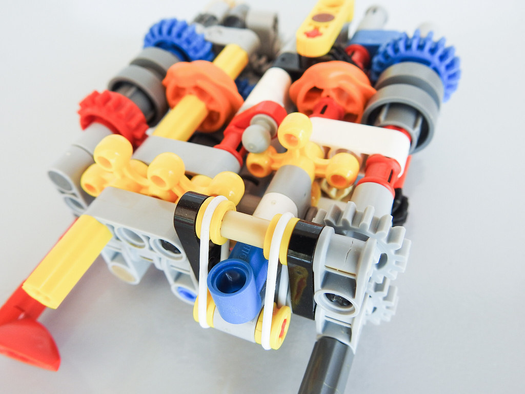 Ultra Compact 8 Speed Sequential Gearbox LEGO Technic, Mindstorms