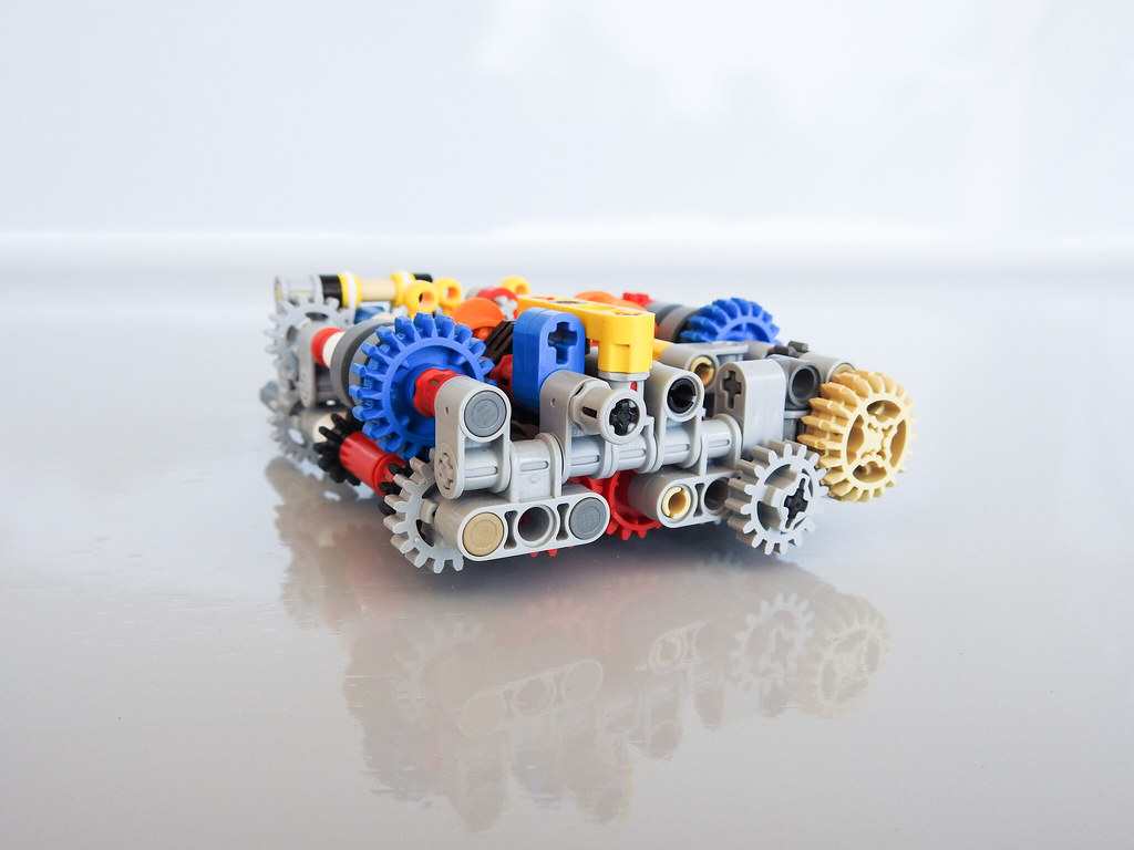 Ultra Compact 8 Speed Sequential Gearbox LEGO Technic, Mindstorms