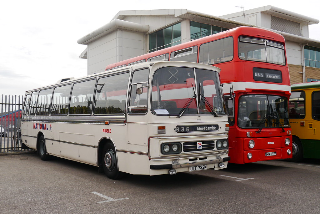 Morecambe Bus Depot Open Day Preserved buses seen on displ… Flickr