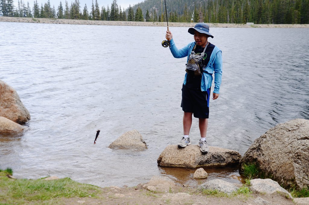 Fly fishing, Idaho Springs Reservoir (8) edjimy Flickr