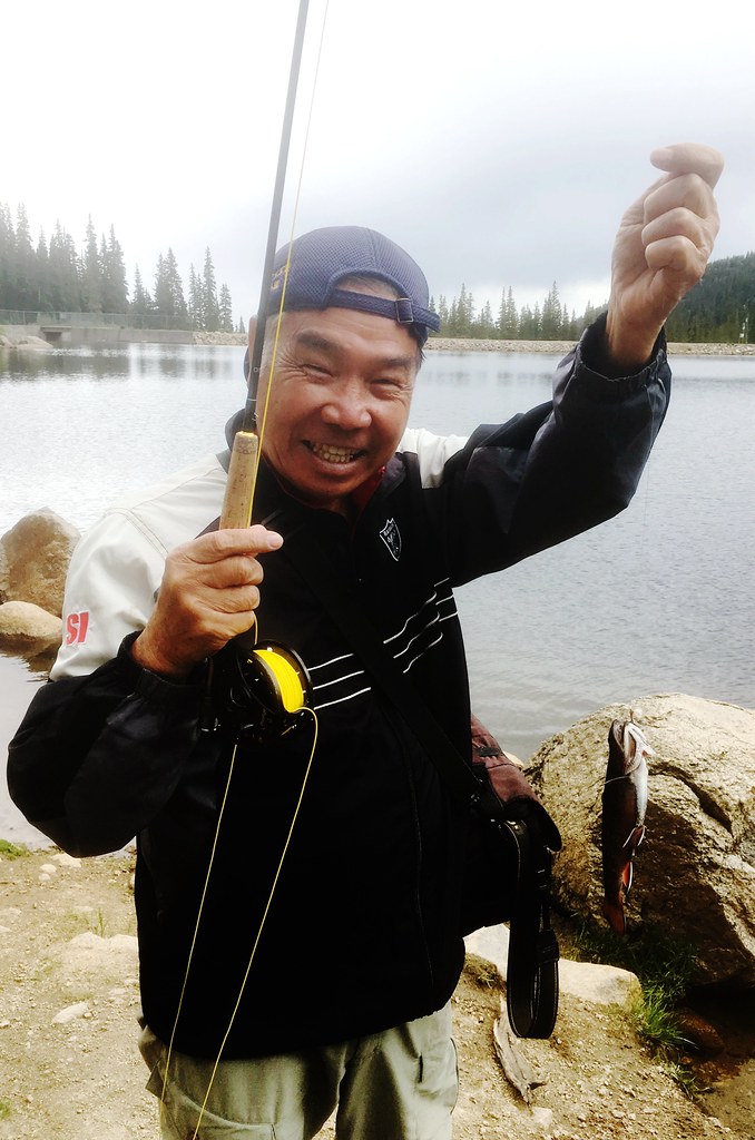 Fly fishing, Idaho Springs Reservoir (1) edjimy Flickr