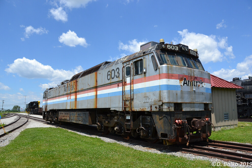 AMTK 603 GE E60 | Trucks, Buses, & Trains by granitefan713 | Flickr