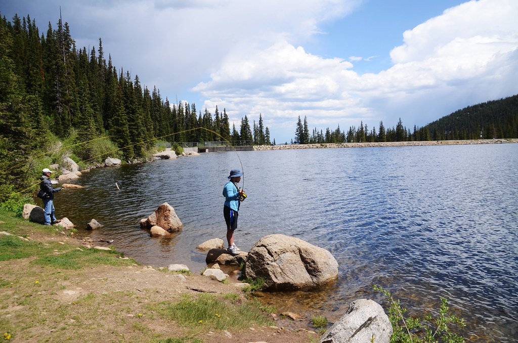 Fly fishing, Idaho Springs Reservoir (13) edjimy Flickr