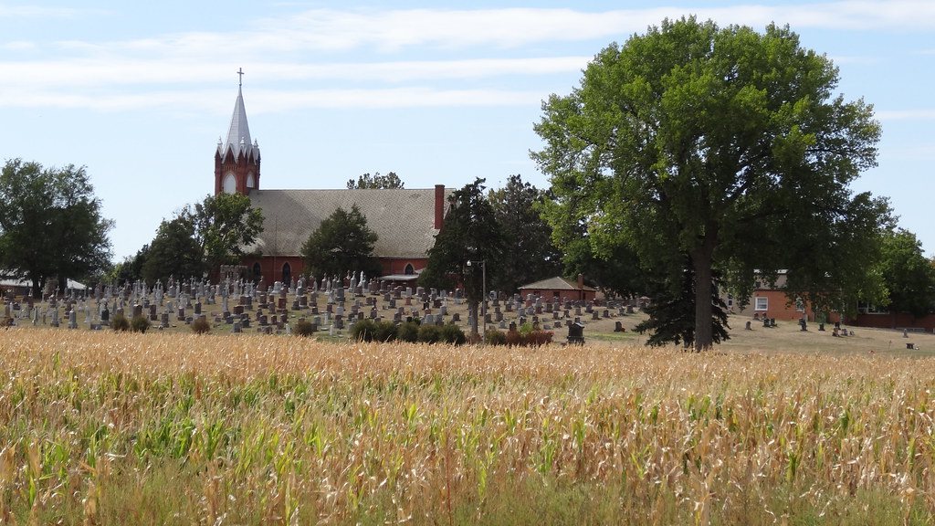 St. Wenceslaus Catholic Church and Parish House, Tabor, SD… Flickr
