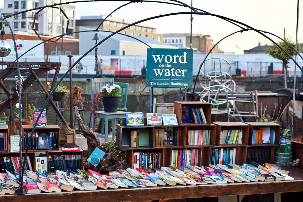 word on the water The London BookBarge, a 1920's Dutch Bar… Flickr