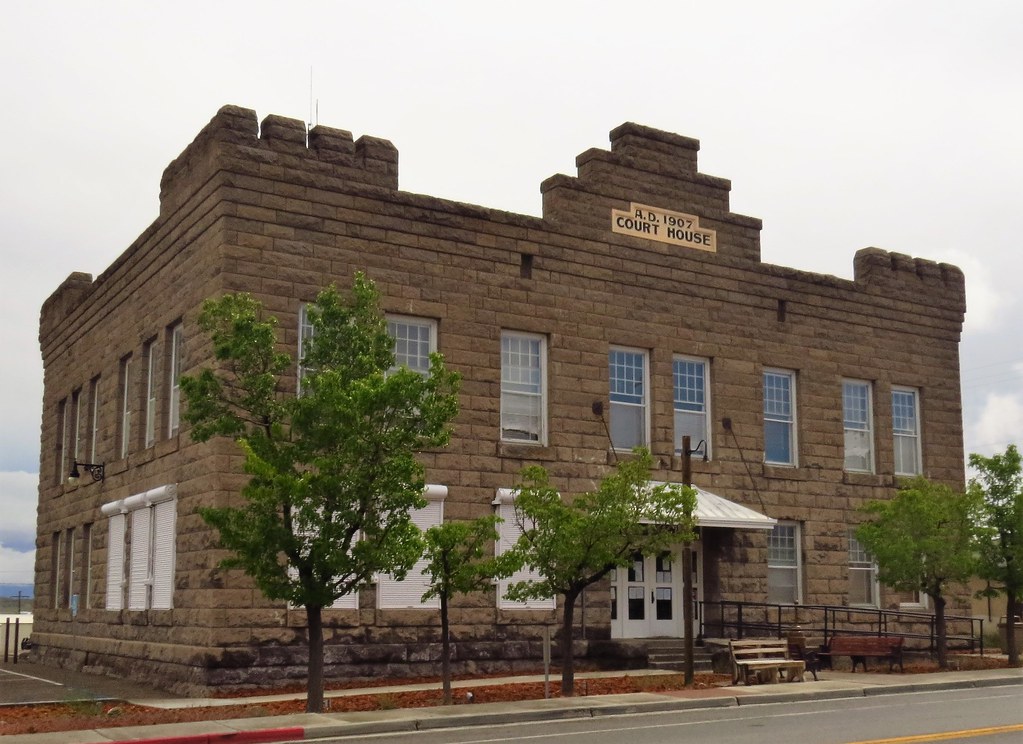 Esmeralda County, NV Courthouse Goldfield, Nevada; built i… Flickr