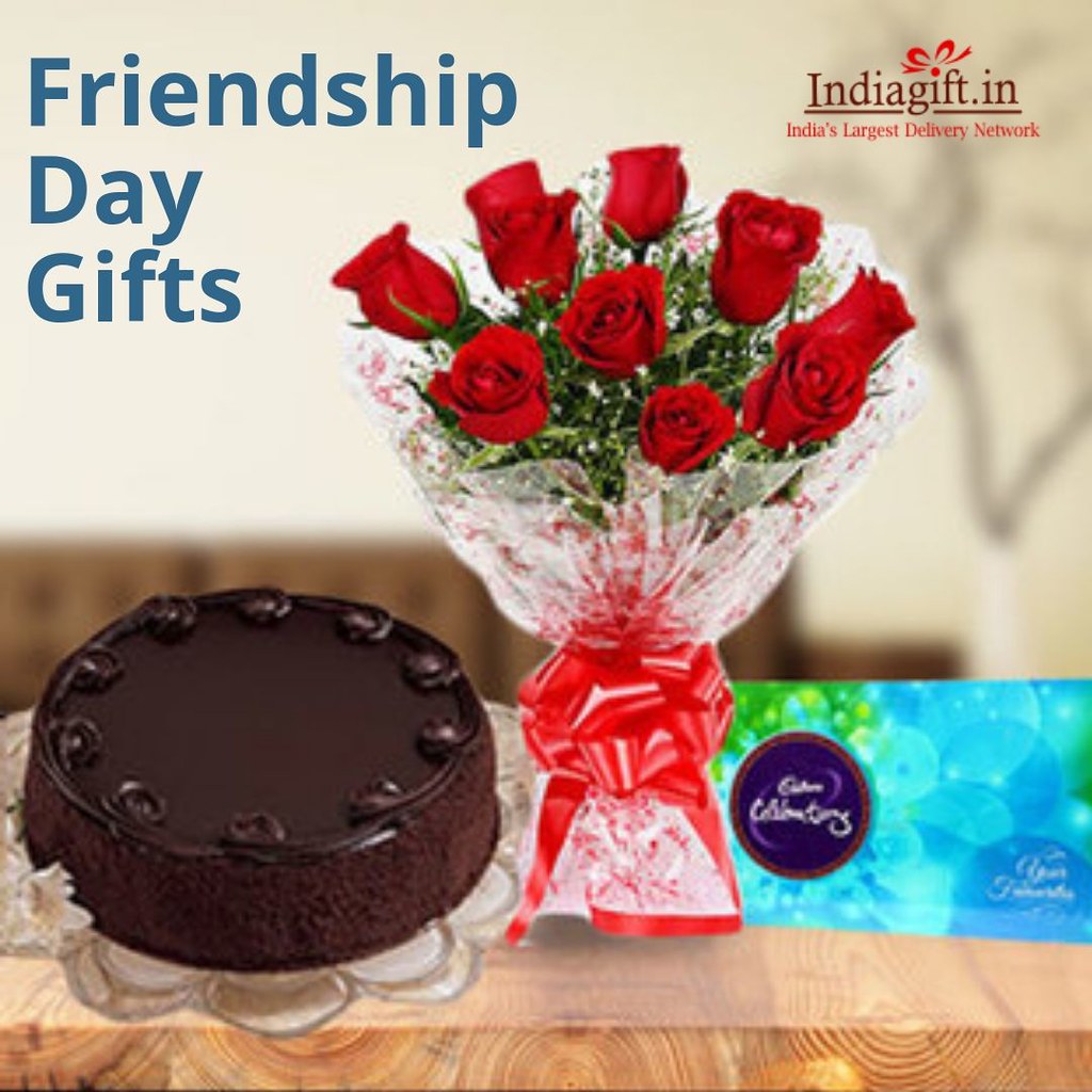 Send Friendship Day Cakes with Flowers to Jalandhar Flickr