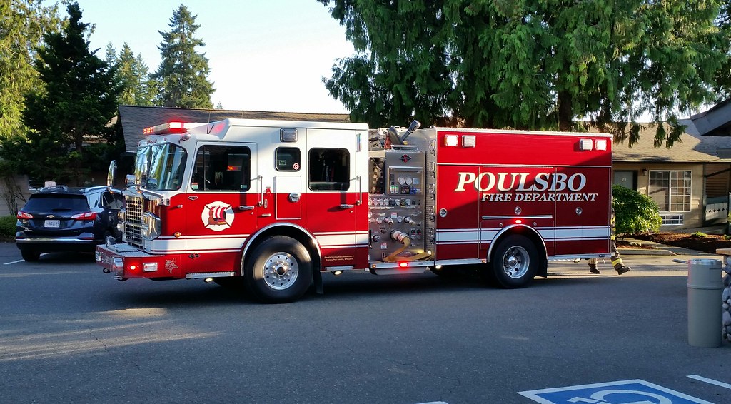 Poulsbo Fire Department Engine 71 Poulsbo, Washington July… Flickr