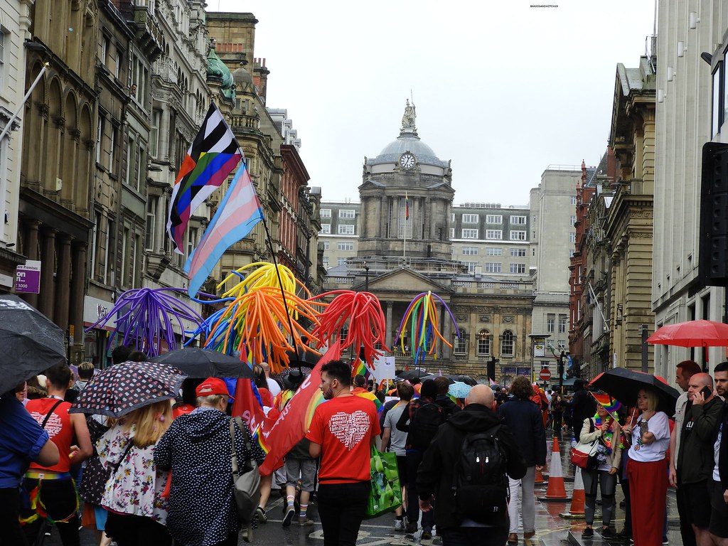 TOWN HALL MARCH PRIDE MARCH 2019 LIVERPOOL Gary David Worthington
