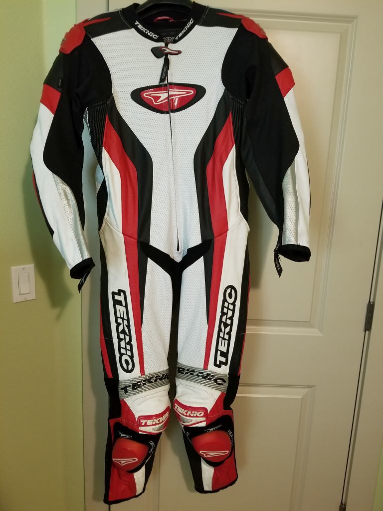 Sold Teknic Violator Race Suit Size 44 Adventure Rider