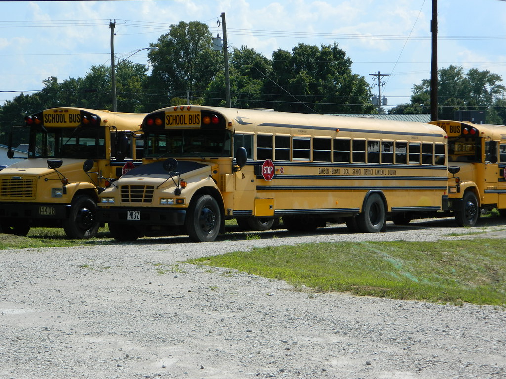 Dawson Bryant Local School District 16 Bus lot Coal Grov… Flickr