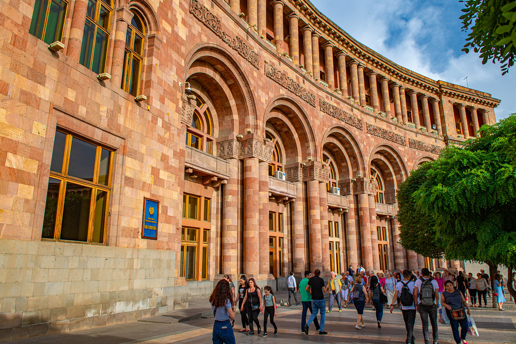 Yerevan city center, Armenia CamelKW Flickr