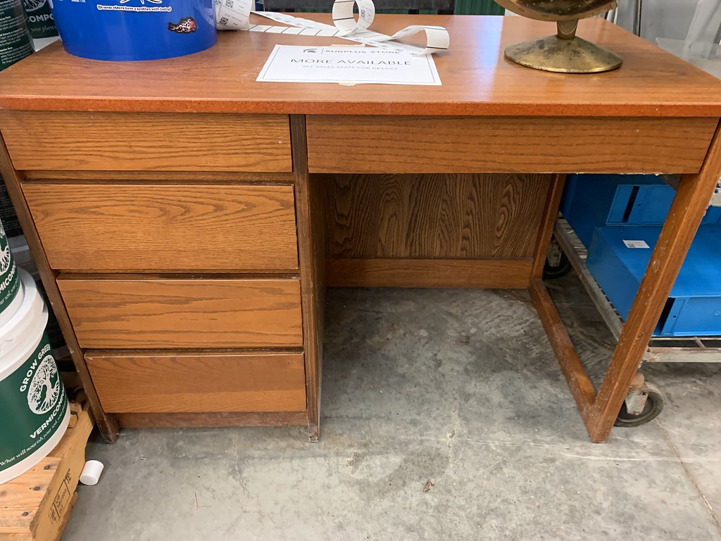 Wood student desks 5 each (6 available) 7292019 Flickr