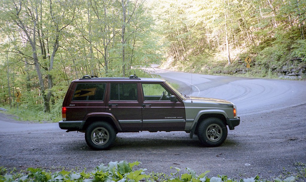 My Jeep. Olympus XA, Williamsport, PA. 2018. Preston Rose Flickr