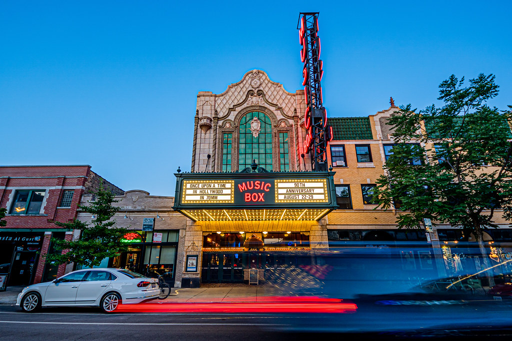 The Music Box Theatre Southport Corridor Chicago, IL July … Flickr