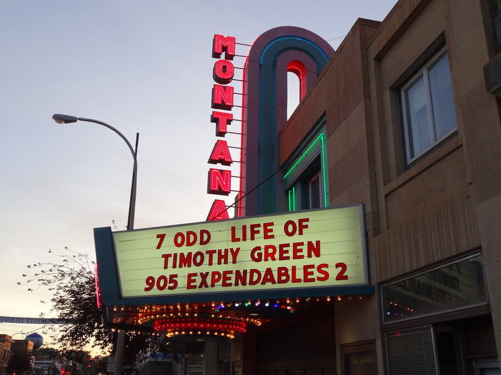 Montana Theatre, Miles City, MT **Main Street Historic Dis… Flickr