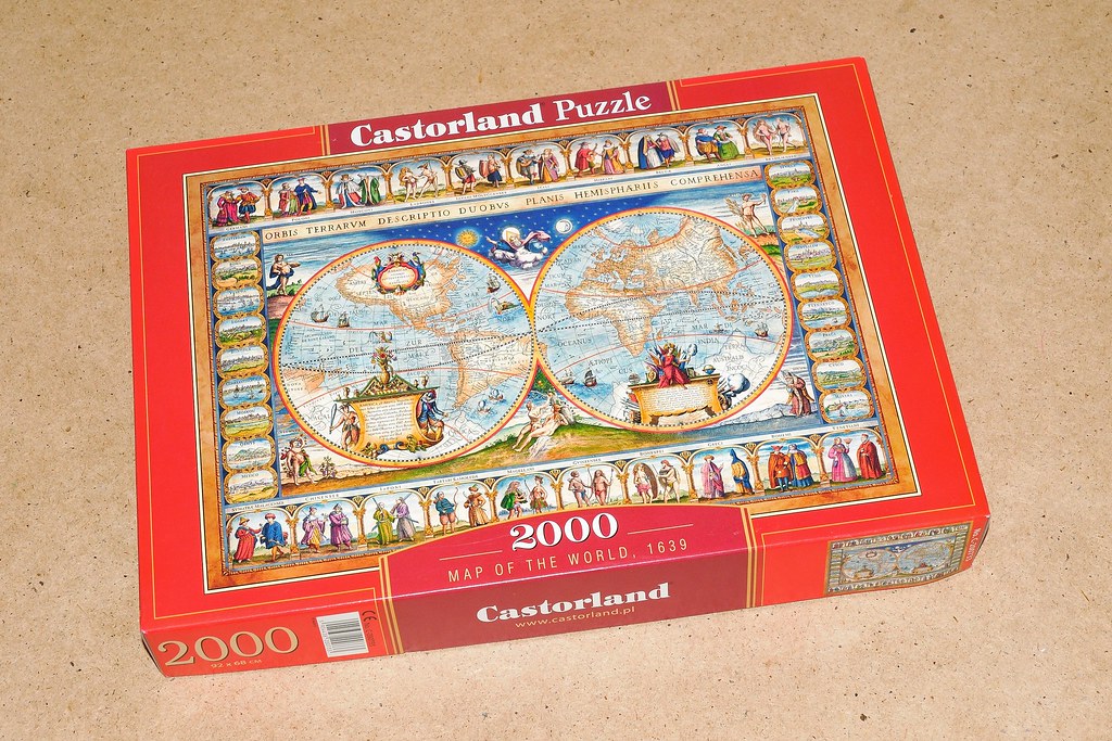 Castorland Map of the World 1639, 2000 (Box) Andrey Tsatsurov Flickr