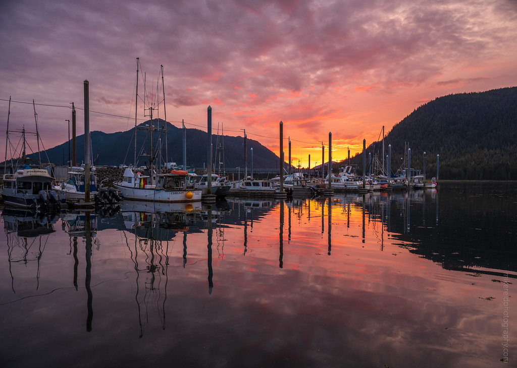 Petersburg Alaska Sunset Marina Petersburg Alaska marina s… Flickr