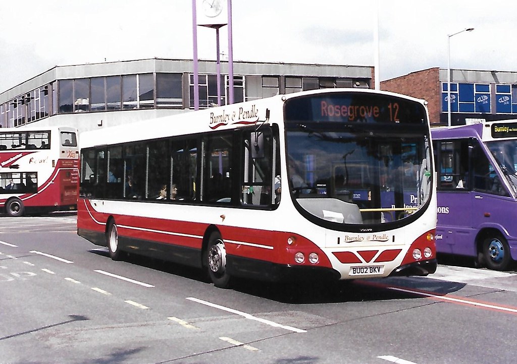 Approaching Burnley bus station on 15th August 2003 Flickr