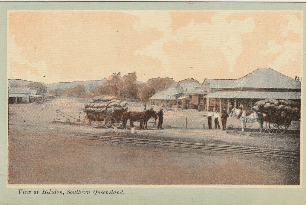 View of Helidon, Qld 1908 One of hundreds of promotional… Flickr