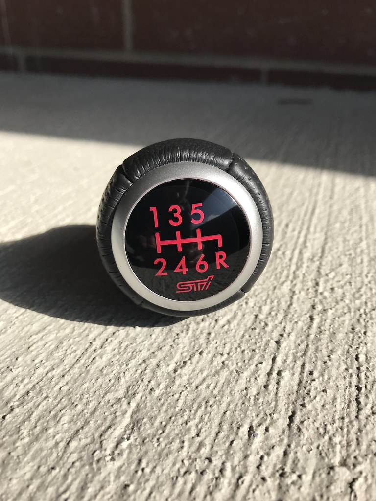 FS (For Sale) Subaru STI JDM Shift Knob (6MT) NASIOC