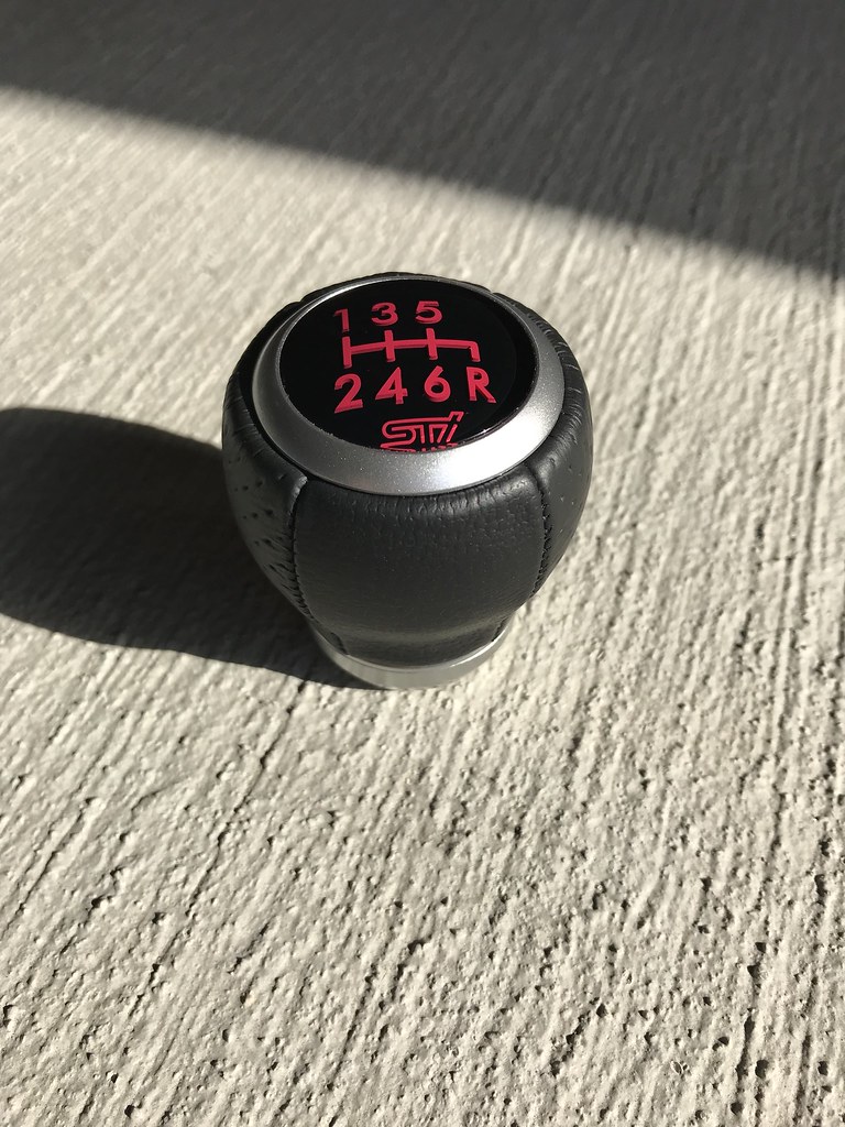 FS (For Sale) Subaru STI JDM Shift Knob (6MT) NASIOC