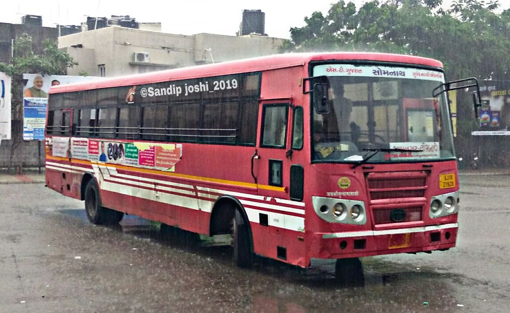 GSRTC SOMNATH Gurjarnagri Bus Service Route Jamnagar T… Flickr