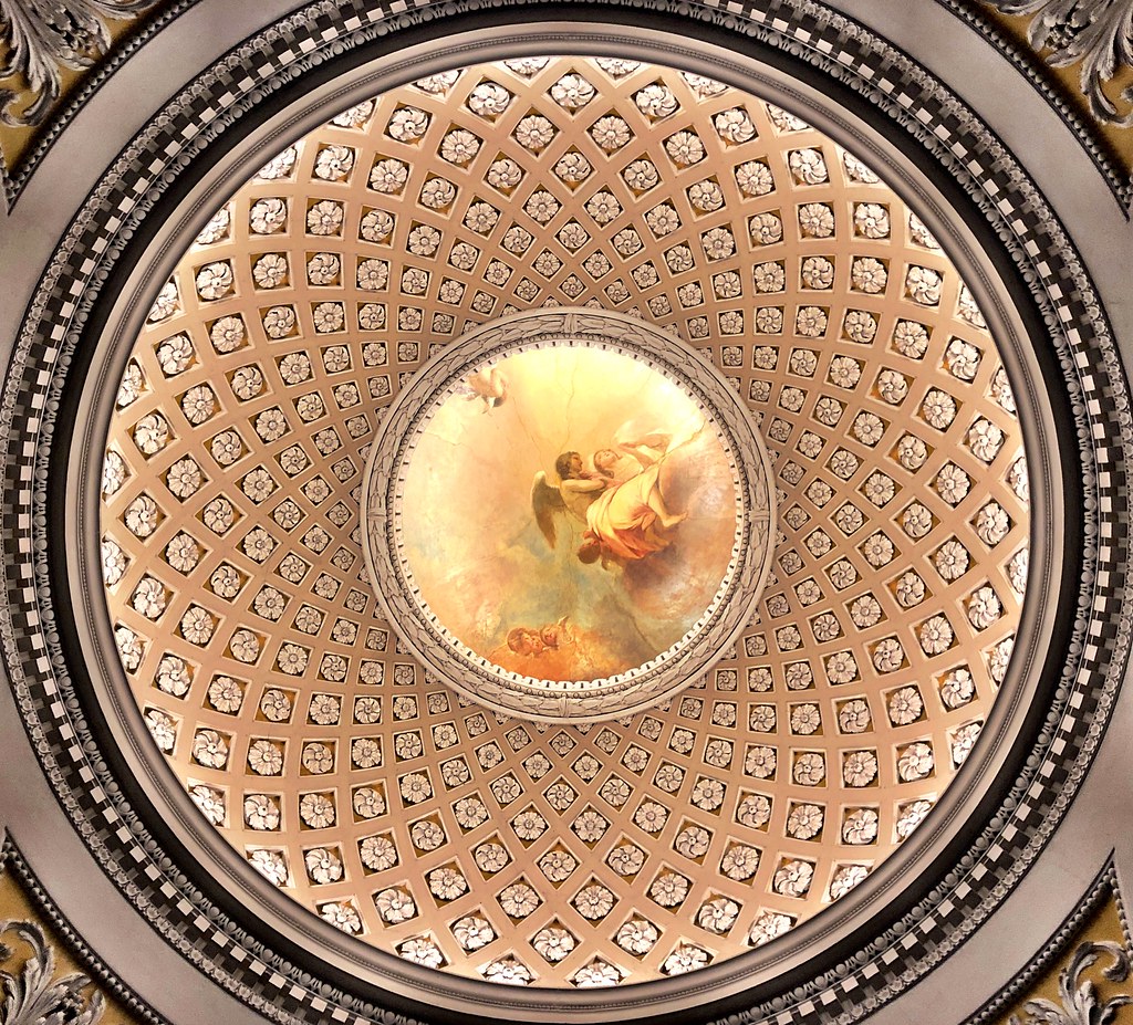 The ceiling painting of the Nikolai Church at Leipzig Flickr