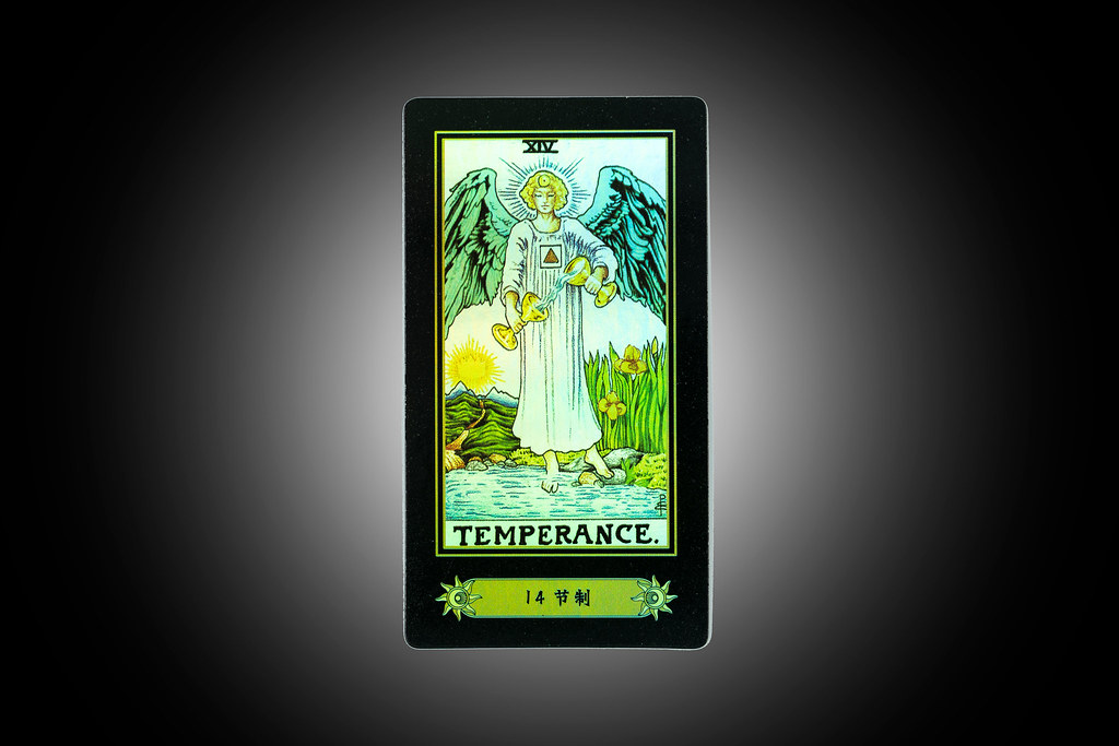 Temperance Tarot Card The Temperance Tarot Card relates to… Flickr