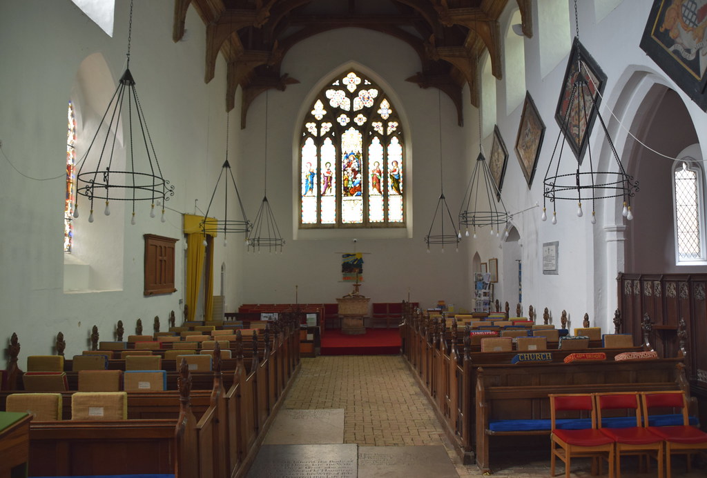 looking west St Mary and St Peter, Barham, Suffolk The lar… Flickr