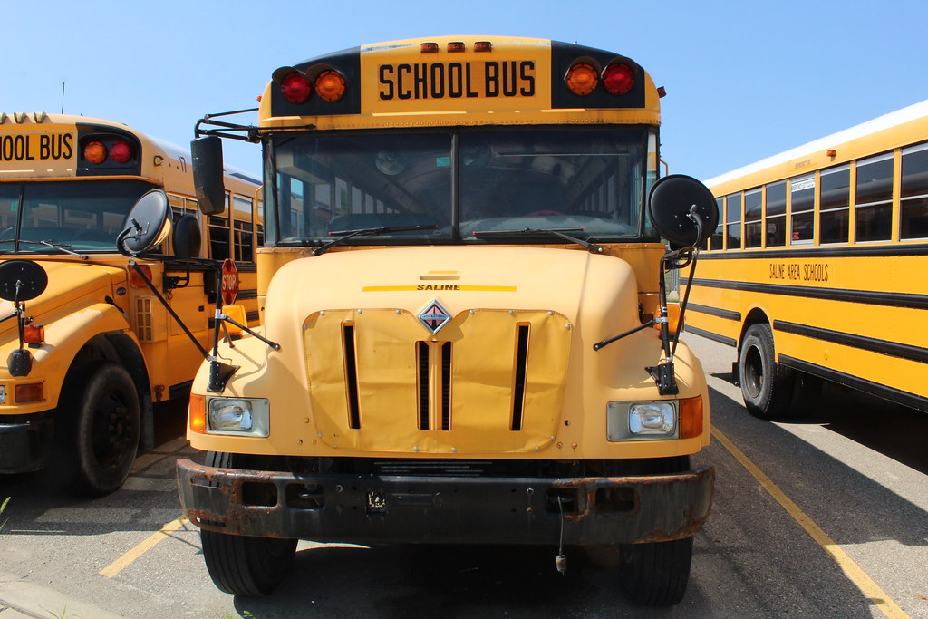 Saline Area Schools; Bus 3 Saline Area Schools 0312 Photography