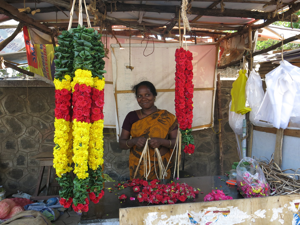 Flower garlands Street Market Velachery Road Chennai T… Flickr