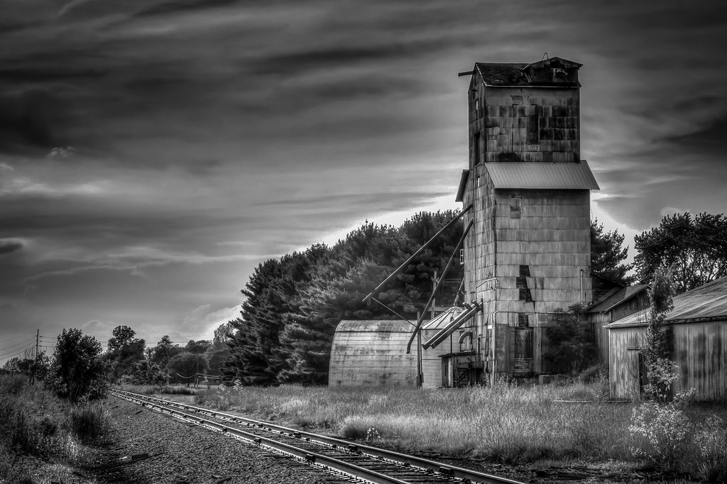 Indiana Grain Elevator northern Indiana between South Bend… Flickr