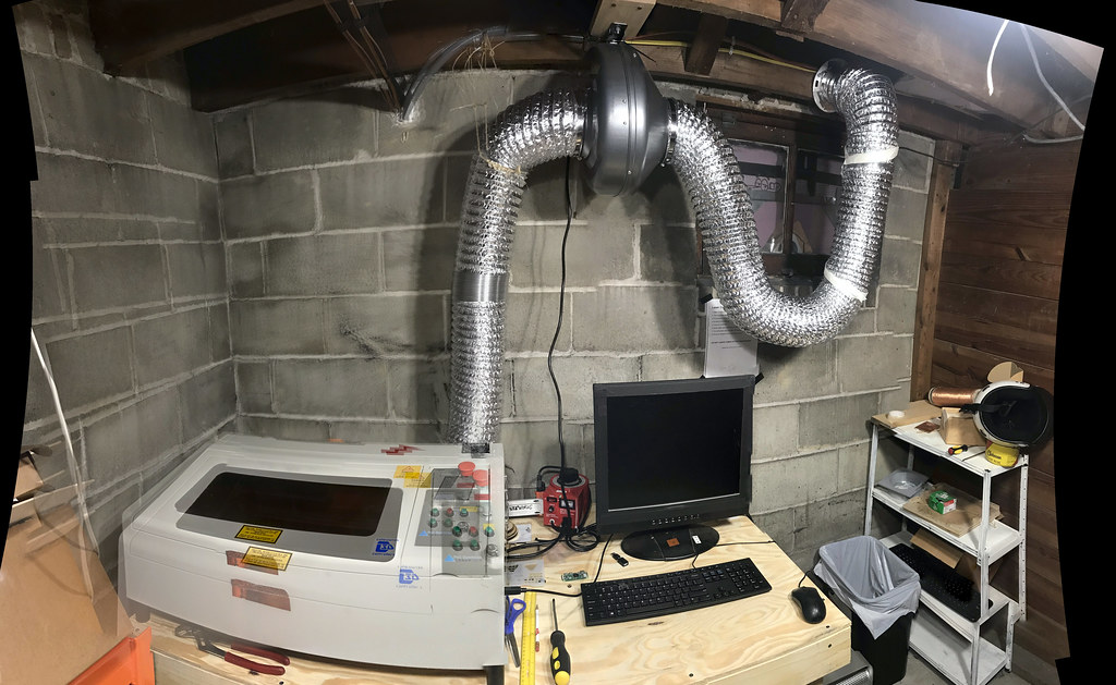 Laser Cutter Exhaust Pete Prodoehl Flickr