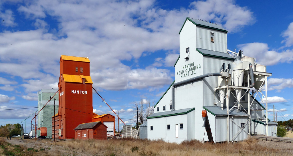 Nanton Alberta. Nanton is a town in southern Alberta, Cana… Flickr
