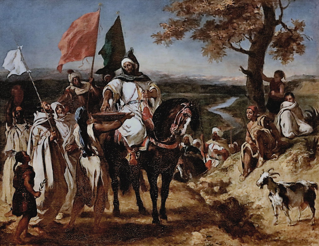 Img 4400bd Eugene Delacroix 1798 1863 Paris Le Kaid Chef Flickr