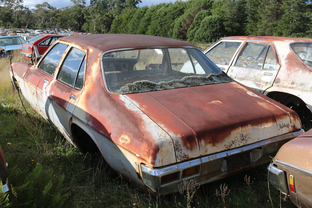 Holden Belmont HQ Flynn's Wrecking Yard, Cooma NSW car_spots_aus Flickr